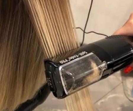 Imagem de Máquina de Corte Bordado Pontas Duplas Bivolt Hair Cut