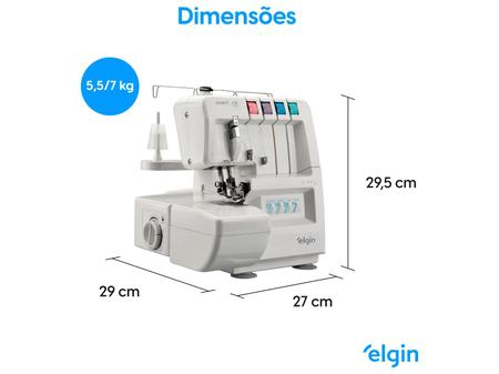 Imagem de Máquina de Costura Elgin Overlock 1000