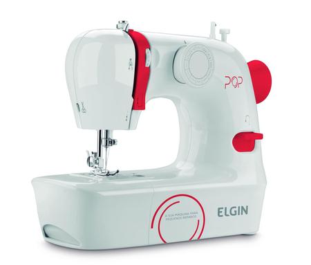 Imagem de Máquina De Costura Elgin Portátil Pop BL1009 9 Pontos Bivolt