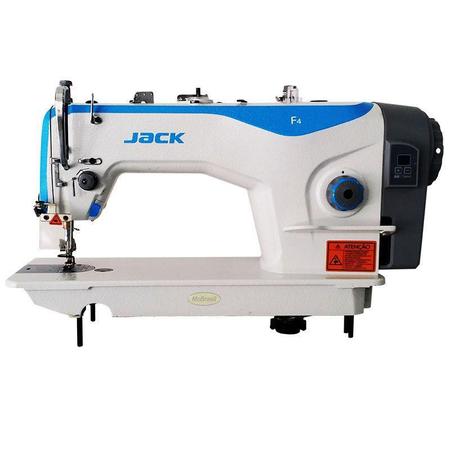 Imagem de Máquina de Costura Industrial Reta Jack F5 com Motor Direct Drive + Cadeira Erg. Costureira 110V