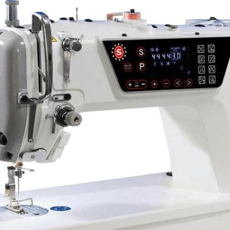 Imagem de Máquina de Costura Reta Industrial Eletrônica com Corte de Linha e Programação Modelo 154SG