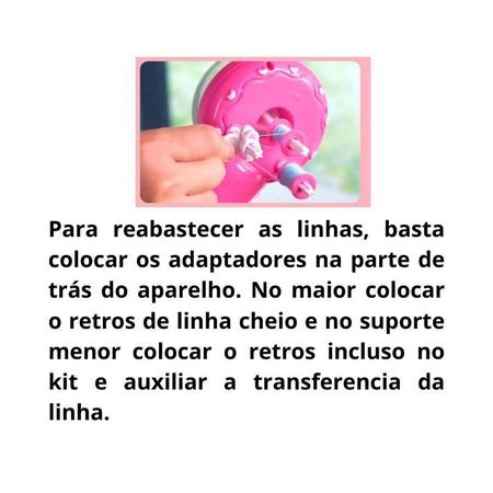 Kit Tererês Coloridos Cabelo Trança Penteado Infantil