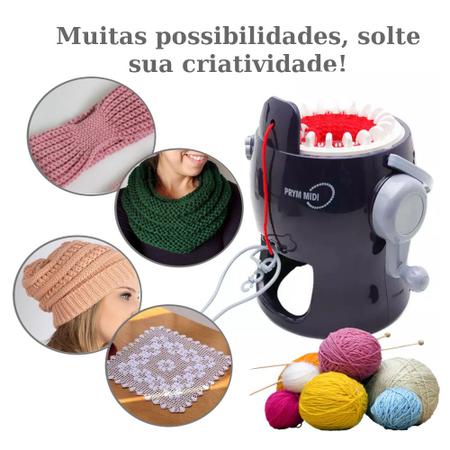 Máquina de Fazer Trico Tricotar Tear Prym Midi - Armarinhos - Magazine Luiza