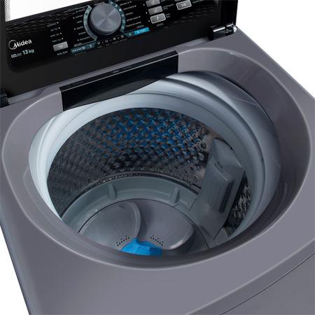 Imagem de Máquina de Lavar 13Kg Midea Cinza Sistema Ciclone