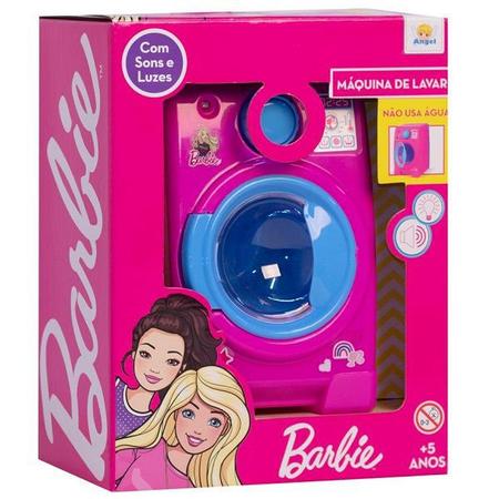 Barbie Máquina de Lavar Roupa com Acessórios - Bang Toys - Boneca Barbie -  Magazine Luiza