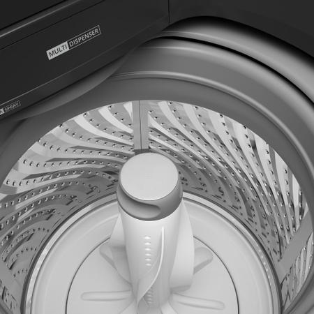 Imagem de Máquina de Lavar Brastemp 13Kg Cinza Platinum com Ciclo Tira Manchas Advanced e Ciclo Antibolinha - BWK13A9