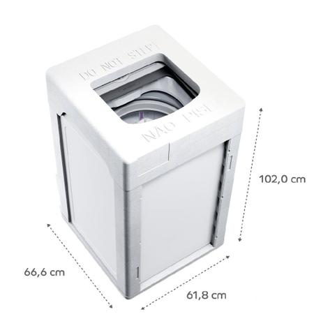Imagem de Máquina de Lavar Consul 9 kg Branca com Dosagem Econômica e Ciclo Edredom - CWB09BB
