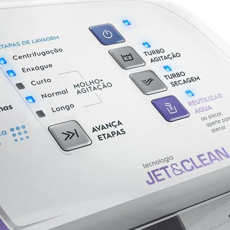 Imagem de Máquina de Lavar Electrolux 10,5kg Branca Turbo Economia com Jet&Clean e Filtro Fiapos (LAC11)