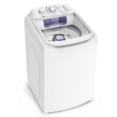 Imagem de Máquina de Lavar Electrolux 12kg Branca Turbo Economia Silenciosa com Cesto Inox (LAC12)