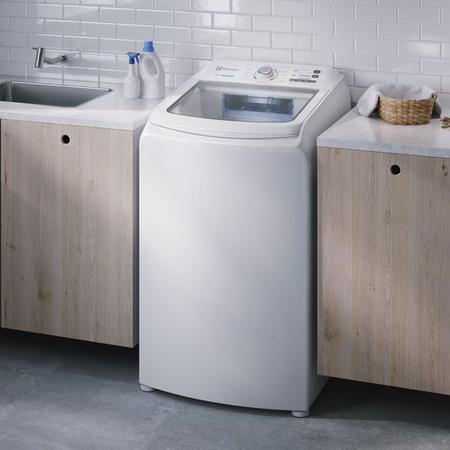 Imagem de Máquina de Lavar Electrolux 13kg Branca Essential Care com Cesto Inox e Jet&Clean (LED13)