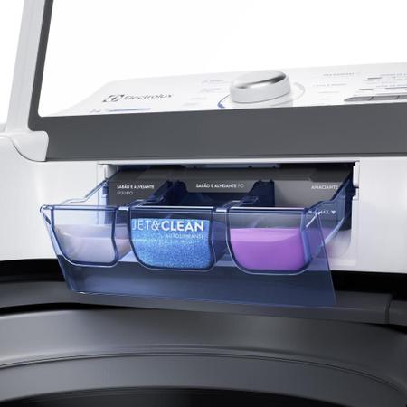 Imagem de Máquina de Lavar Electrolux 14kg Essential Care LED14 com Cesto Inox Branca 127V