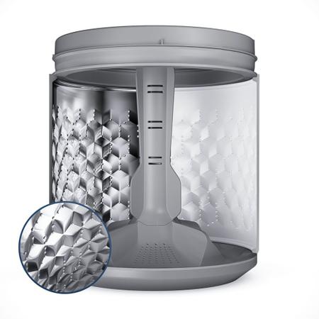 Imagem de Máquina de Lavar Electrolux 15kg Branca Essential Care com Cesto Inox e Jet&Clean (LED15)