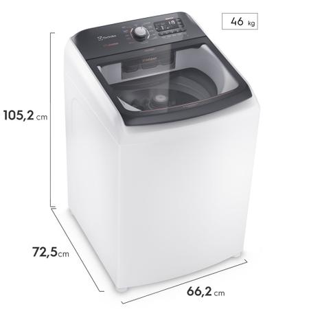 Imagem de Máquina de Lavar Electrolux 17kg Branca Premium Care com Cesto Inox e Jet&clean (LEC17)