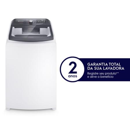 Imagem de Máquina de Lavar Electrolux 17kg Branca Premium Care com Cesto Inox e Jet&clean (LEC17)