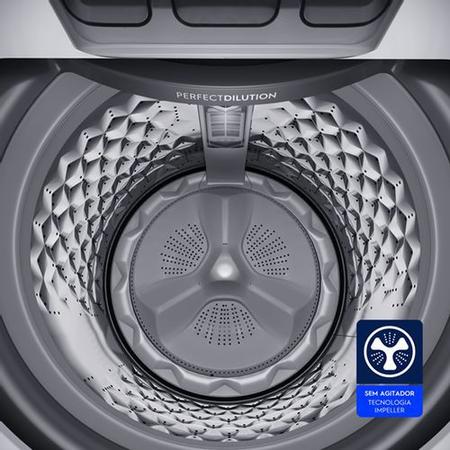 Imagem de Máquina de Lavar Electrolux 18kg Branca Premium Care com Cesto Inox e Sem Agitador (LEI18)