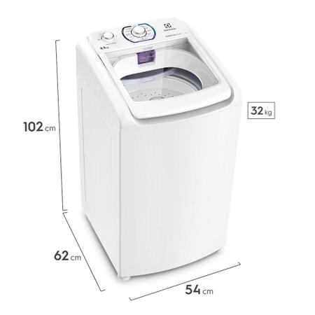 Imagem de Máquina de Lavar Electrolux 8,5kg Essential Care LES09 Branca 220V