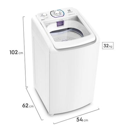Imagem de Máquina de Lavar Essencial Care 8,5kg Branca 127V LES09