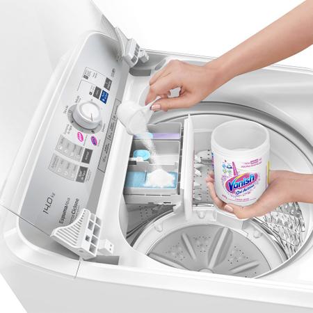 Imagem de Máquina de Lavar Panasonic função Vanish Branco mais Branco 14kg Branca - NA-F140B1W