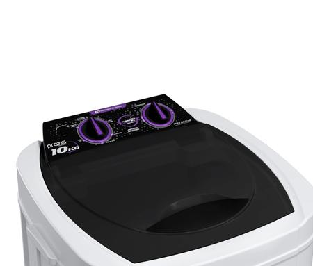 Imagem de Máquina de Lavar Roupas 10 kg Premium - Controle de Dreno no Painel - Praxis Eletrodomésticos