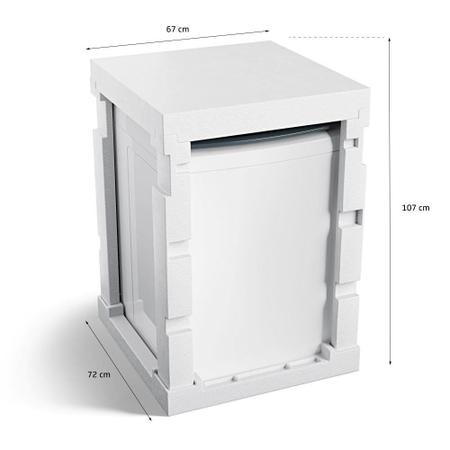 Imagem de Máquina de Lavar Roupas 15 Kg Brastemp BWF15  12 Programas, Ciclo Tira Manchas Advanced, Branco