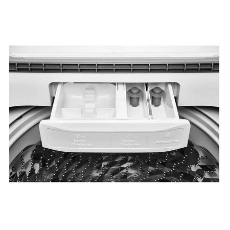 Imagem de Máquina de Lavar Roupas 17Kg Panasonic NA-F170B7W Smartsense, Painel LED, Cesto Inox, Branco