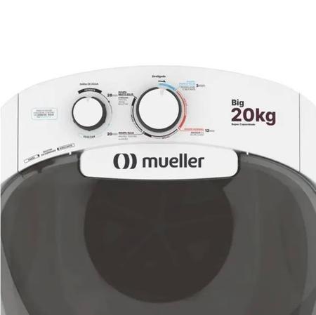 Imagem de Máquina de Lavar Semiautomática Mueller 20 Kg Tanquinho Big Branco