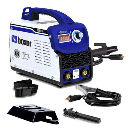 Máquina De Solda Inversora Leve E Compacta 140a Boxer Bivolt Imagem de Máquina De Solda Inversora Leve E Compacta 140a Boxer Bivolt