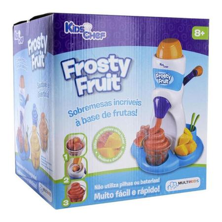 Imagem de Máquina De Sorvete Infantil Frutas Congeladas Manual Frosty