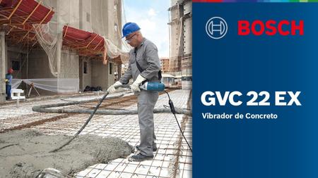 Imagem de Maquina de Vibra Concreto 2200W com Mangote 3,5 Metros GVC 22EX 220V BOSCH