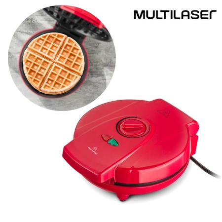 Maquina Para Waffles Doble 1200w Ajuste de Temperatura W-410