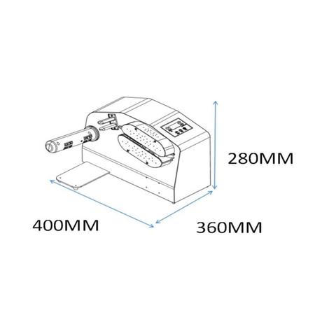 Imagem de Máquina Enchimento Almofada Colmeia De Ar Embalagens Bolha Encher 