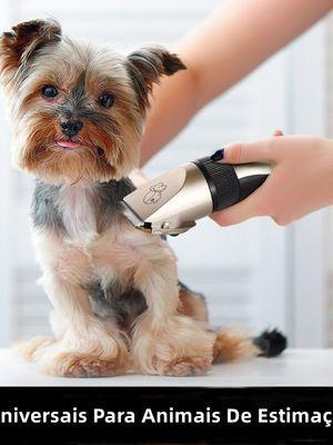Imagem de Maquina Para Tosar Cachorro Profissional Pet De Corte Cabelo