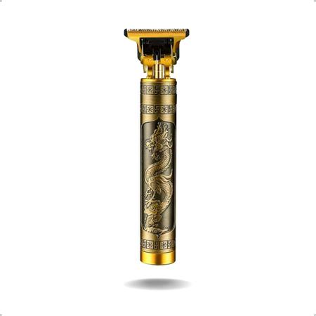 Imagem de Maquina T9 Dragon Retro Ultra Afiado Barba Profissional Gold