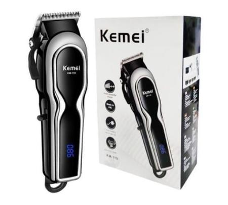 Maquininha Para Barbeiro Profissional Kemei Km119 Imagem de Maquininha Para Barbeiro Profissional Kemei Km119