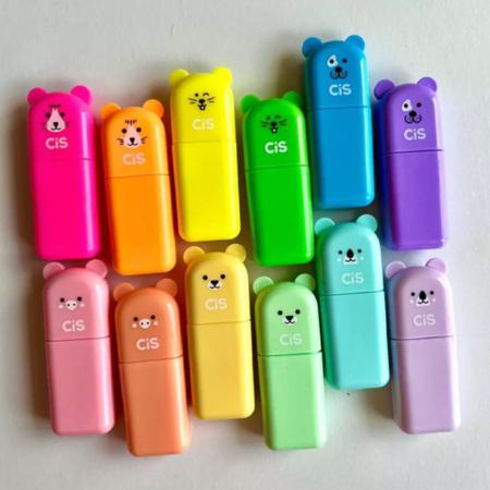 Imagem de Marca-texto Mini Fun CIS Pastel/Neon