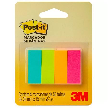 Imagem de Marcador de Página de Papel Post-It 3M 38x15 mm