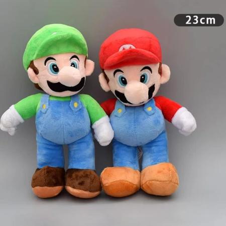 Super Mário Bros E Luigi Pelucia Musical O Filme Lançamento