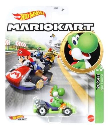 Imagem de Mario Kart Miniatura Hot Wheels Colecionável 1:64  - Mattel