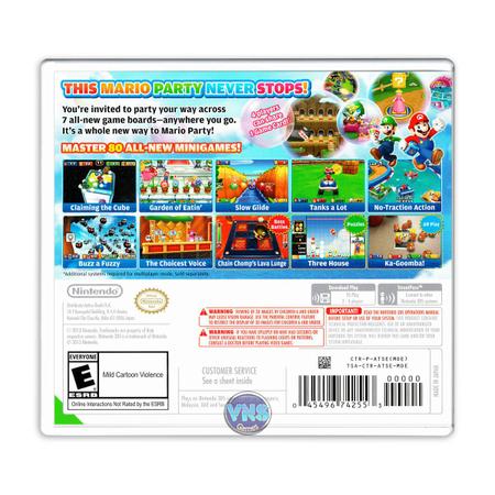 MARIO PARTY ISLAND TOUR, Jogos 3DS Promoção