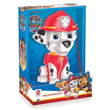 Imagem de Marshall Patrulha Canina Em Vinil Macio Boneco 24 Cm - Líder Brinquedos