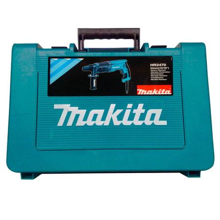 Imagem de Martelete Perfurador e Rompedor 800W HR2470 + Kit de Acessórios - Makita