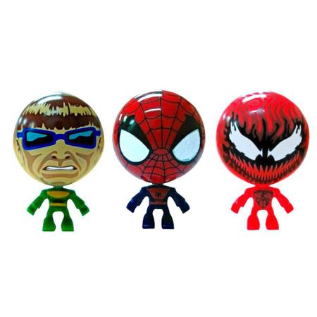 Imagem de Marvel 3 pack Croms - Spider man e inimigos - Yellow 4150