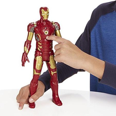Imagem de Marvel Avengers Era de Ultron Titan Hero Tech Homem de Ferro 12 polegadas Figura