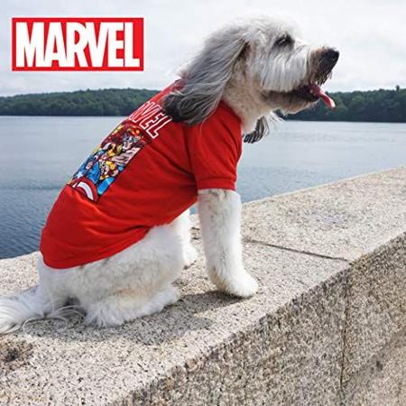 Imagem de Marvel Comics para Pets Homem de Ferro Corda Puxar Brinquedo para Cães  Brinquedos super-heróis para todos os cães e filhotes  Brinquedos de cachorro fofos, divertidos e adoráveis, oficialmente licenciados pela Marvel Comics para animais de estimaç