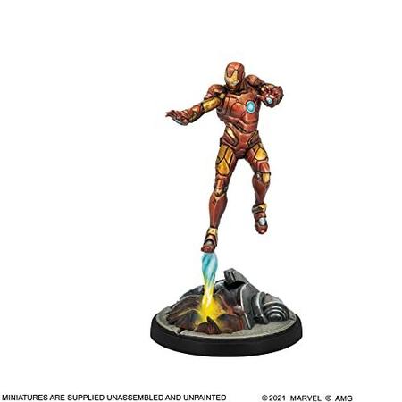 Imagem de Marvel Crisis Protocol Hulkbuster Character Pack  Marvel Miniatures Jogo de Estratégia para Adolescentes e Adultos  Idade 14+  2  de jogadores Tempo médio de reprodução 45 minutos  Feito por Atomic Mass Games