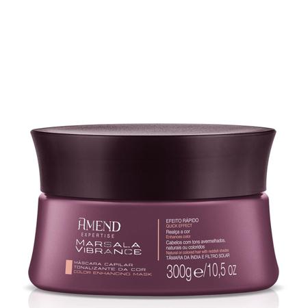 Imagem de Máscara Amend Marsala Vibrance 300g Cabelo Vermelho