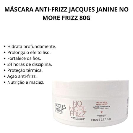 Imagem de Máscara Anti-Frizz Jacques Janine No More Frizz 80G