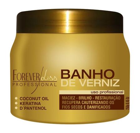 Imagem de Máscara Banho de Verniz Brilho Hidratante Forever Liss 250g