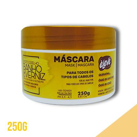 Mascara Banho de Verniz Efeito Espelho e Brilho p/ Todos os