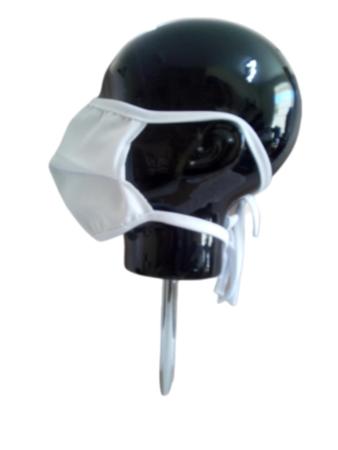 Imagem de Mascara Branca Básica Tecido 20 Unidades